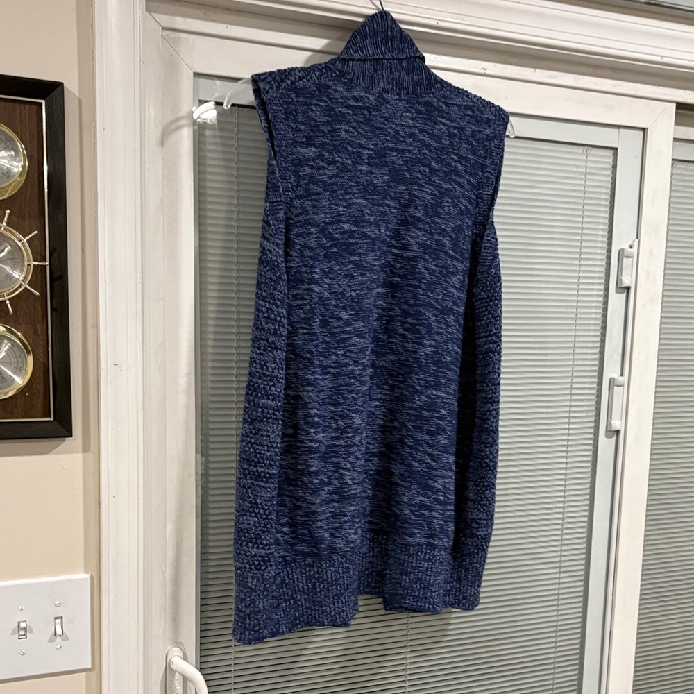 GAP Navy Knit Open Cardigan - Picture 4 of 5
